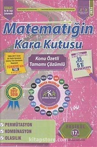 Matematiğin Kara Kutusu Konu Özetli Tamamı Çözümlü 17. Fasikül