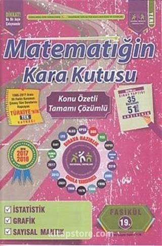 Matematiğin Kara Kutusu Konu Özetli Tamamı Çözümlü 19. Fasikül