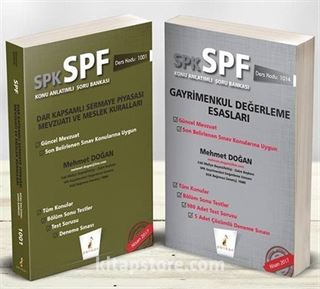 SPK - SPF Konut Değerleme Lisansı (2 Kitap)