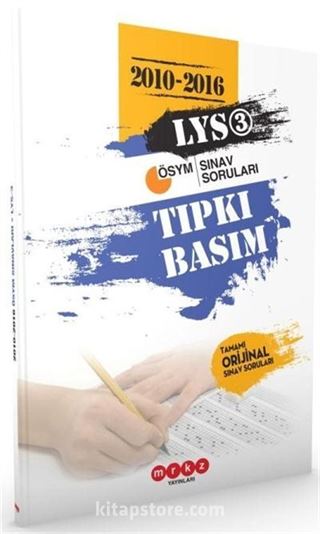 LYS 3 Tıpkı Basım 2010-2016