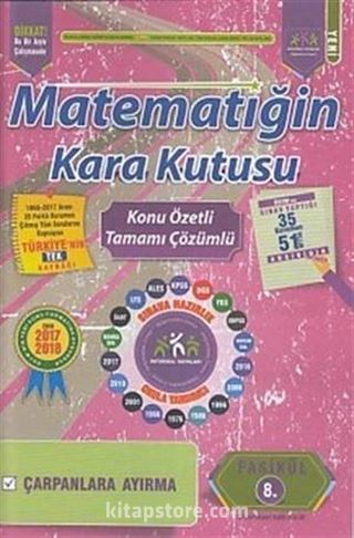 Matematiğin Kara Kutusu Konu Özetli Tamamı Çözümlü 8. Fasikül