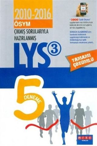 LYS 3 Tamamı Çözümlü 5 Deneme