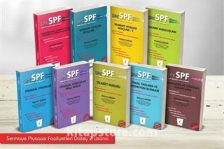 SPK - SPF Sermaye Piyasası Faaliyetleri Düzey 2 Lisansı (9 Kitap)