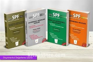 SPK - SPF Gayrimenkul Değerleme Lisansı (4 Kitap)