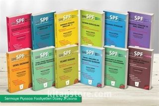 SPK - SPF Sermaye Piyasası Faaliyetleri Düzey 3 Lisansı (12 Kitap)