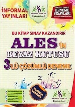 ALES'in Beyaz Kutusu 3'lü Çözümlü Deneme Sınavı