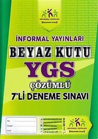 YGS'nin Beyaz Kutusu 7'li Çözümlü Deneme Sınavı