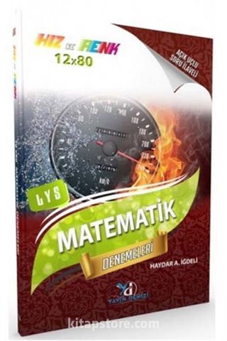 LYS Matematik Hız ve Renk 12x80 Denemeleri