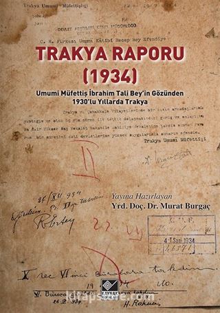 Trakya Raporu (1934)