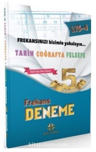 LYS 4 Tarih Coğrafya Felsefe Frekans 5 Çözümlü Deneme