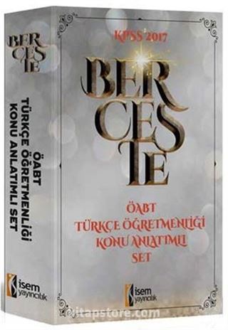 2017 ÖABT Berceste Türkçe Öğretmenliği Konu Anlatımlı Modüler Set (3 Kitap)