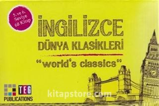 İngilizce Dünya Klasikleri / 5. ve 6. Seviye 68 Kitap