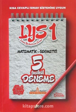 LYS 1 Matematik-Geometri Çözümlü 5 Fasikül Deneme