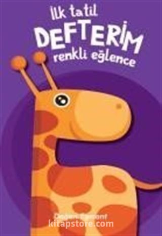 İlk Tatil Defterim Renkli Eğlence 1