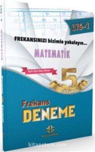 LYS 1 Matematik Frekans 5 Çözümlü Deneme Açık Uçlu Soru İlaveli