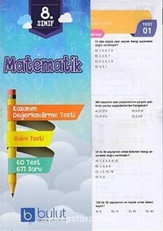 8. Sınıf Matematik Değerlendirme ve Ödev Testleri