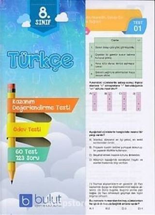 8. Sınıf Türkçe Değerlendirme ve Ödev Testleri