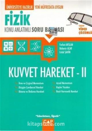 Fizik Kuvvet Hareket 2 Konu Anlatımlı Soru Bankası