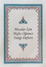 Hocalar İçin Hafız Öğrenci Takip Defteri