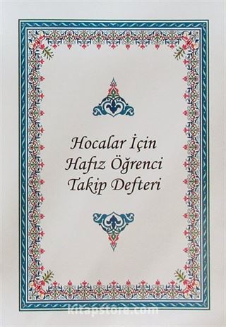 Hocalar İçin Hafız Öğrenci Takip Defteri