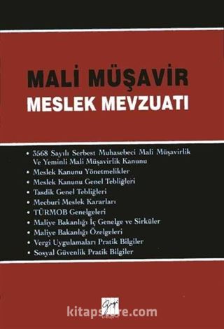 Mali Müşavir Meslek Mevzuatı