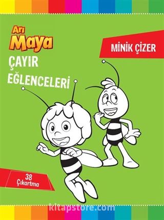 Arı Maya Minik Çizer Çayır Eğlenceleri - Boyamalı Faaliyet