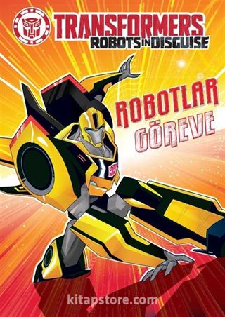 Transformers Robotlar Göreve Boyama Kitabı