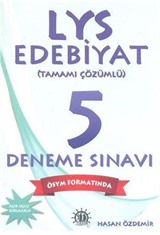 LYS Edebiyat Tamamı Çözümlü 5 Deneme Sınavı