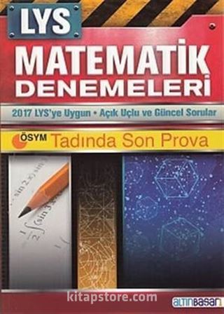 LYS Matematik Denemeleri (ÖSYM Tadında 12x80 Deneme)