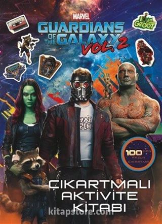 Marvel Guardians of the Galaxy Çıkartmalı Aktivite Kitabı