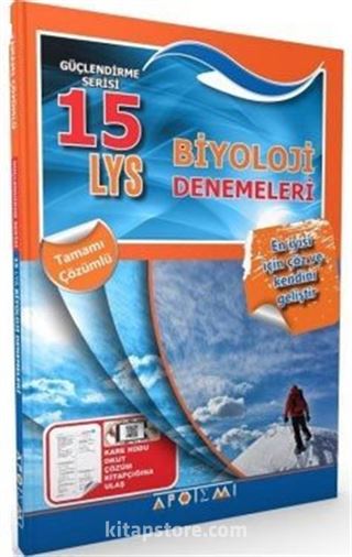 LYS Biyoloji Tamamı Çözümlü 15 Deneme Sınavı