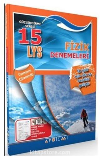 LYS Fizik Tamamı Çözümlü 15 Deneme Sınavı