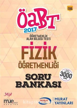 2017 ÖABT Fizik Öğretmenliği Soru Bankası (Kod:1286)