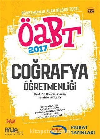 2017 ÖABT Coğrafya Öğretmenliği Konu Anlatımlı