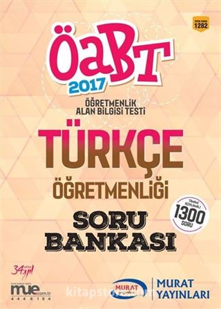 2017 ÖABT Türkçe Öğretmenliği Soru Bankası