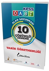 2017 ÖABT Tarih Öğretmenliği Çözümlü 10 Deneme