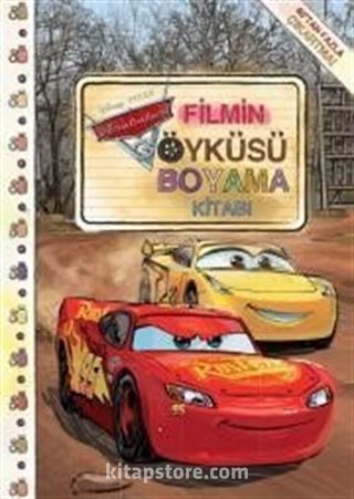 Arabalar 3 Filmin Öyküsü Boyama Kitabı