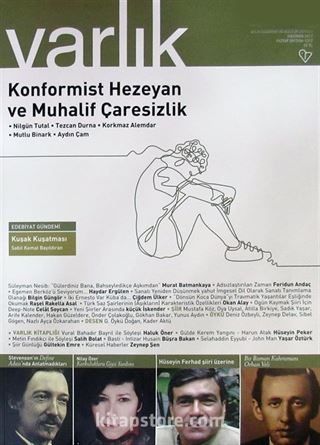 Varlık Aylık Edebiyat ve Kültür Dergisi Haziran 2017