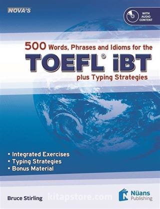 Nova's 500 Words, Phrases and Idioms for the TOEFL iBT +CD