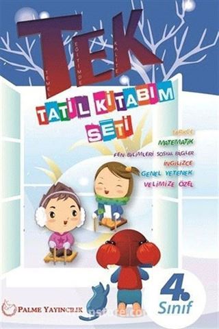 4. Sınıf Tek Tatil Kitabım Seti (6 Kitap)