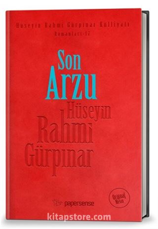 Son Arzu (Deri Kapaklı)