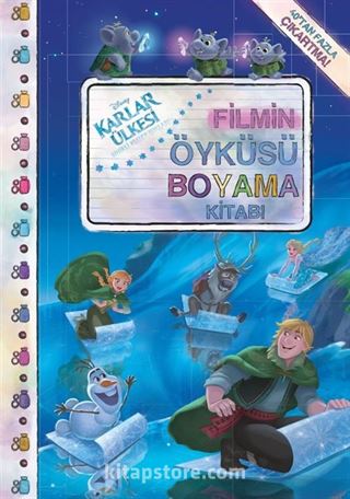 Karlar Ülkesi Filmin Öyküsü Boyama Kitabı