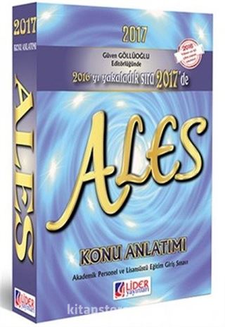 2017 ALES Konu Anlatımlı