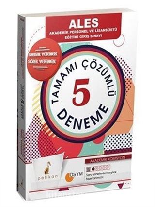 ALES Tamamı Çözümlü 5 Deneme