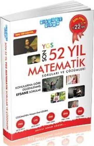 YGS Son 52 Yıl Matematik Soruları ve Çözümleri