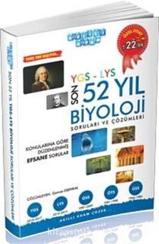 YGS - LYS Son 52 Yıl Biyoloji Soruları ve Çözümleri