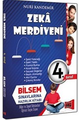 4. Sınıf Zeka Merdiveni Bilsem Sınavlarına Hazırlık Kitabı