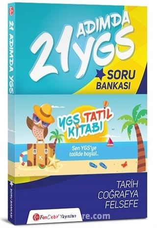 YGS 21 Adımda Tarih Coğrafya Felsefe Soru Bankası