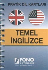 Pratik Dil Kartı Temel İngilizce Sözcükler