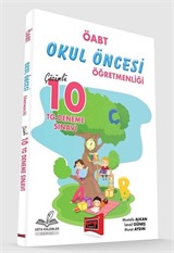 ÖABT Okul Öncesi Öğretmenliği Çözümlü 10 TG Deneme Sınavı